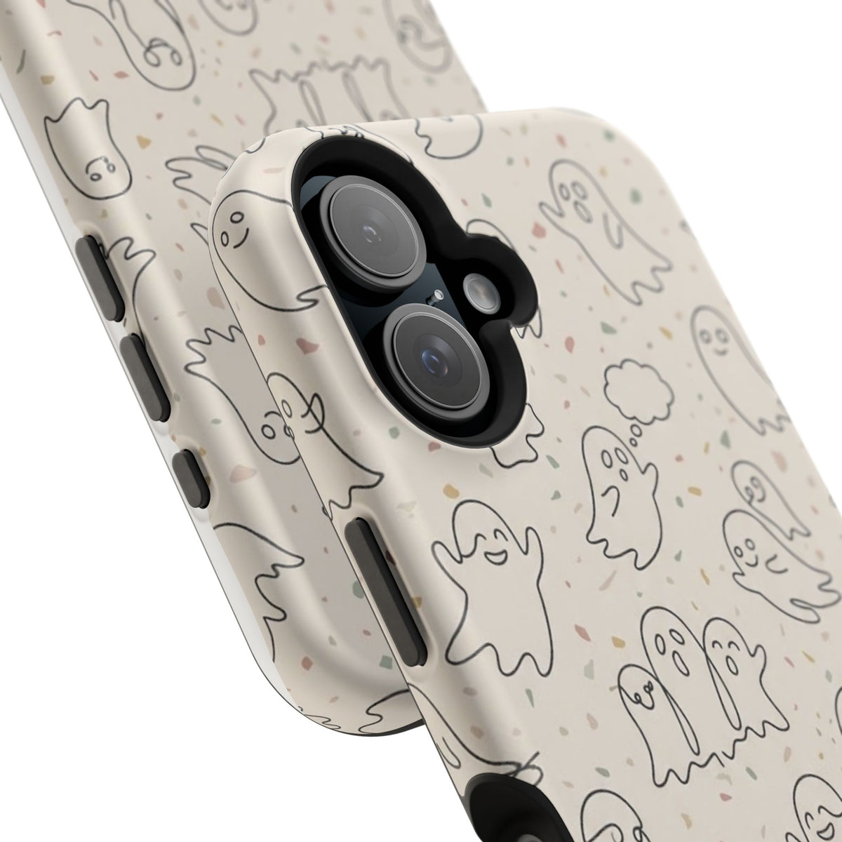 Cute Ghost Pattern - Impact Resistant Phone Case