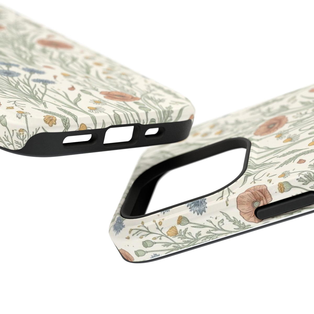 Vintage Wildflower Floral Field - Impact Resistant Phone Case