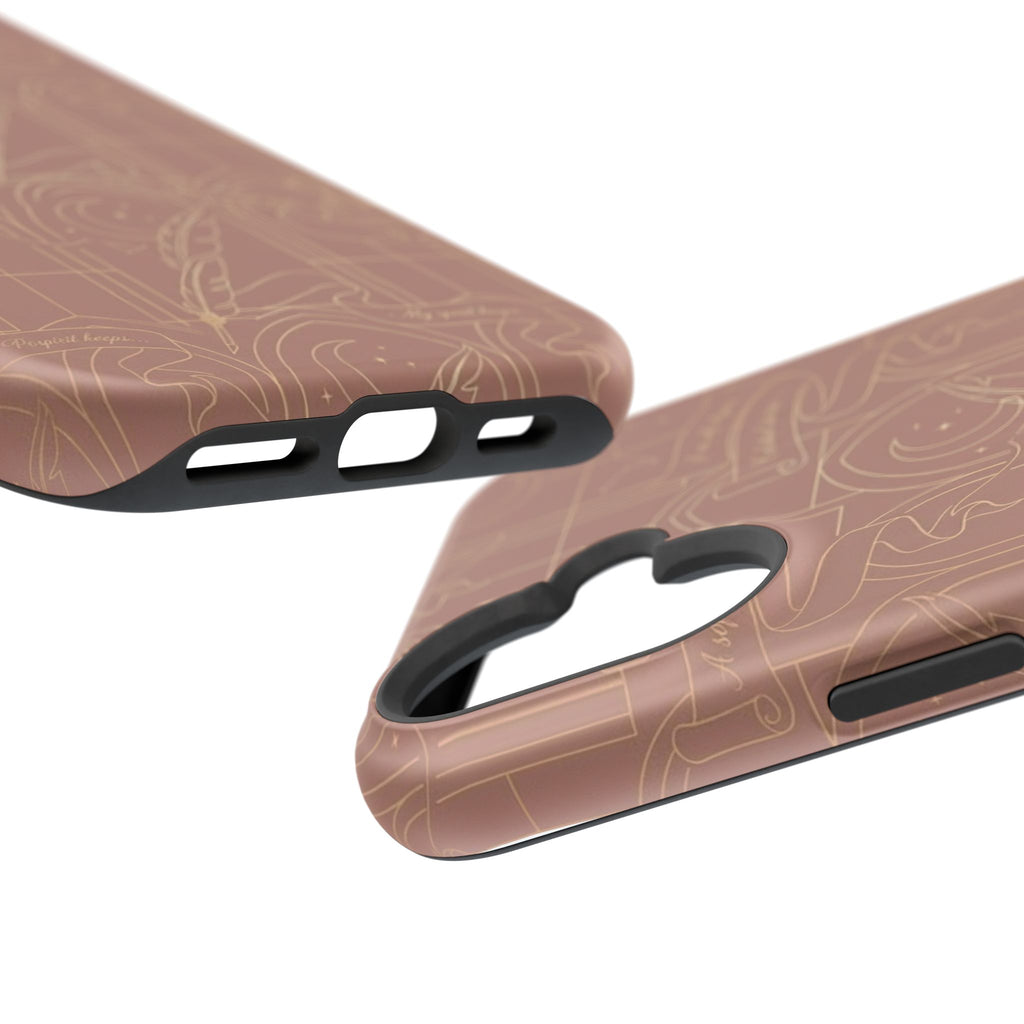 Terracotta Floral Arch Phone Case