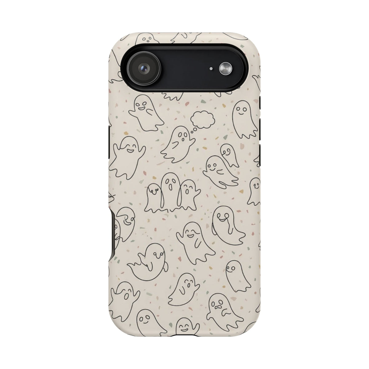 Cute Ghost Pattern - Impact Resistant Phone Case