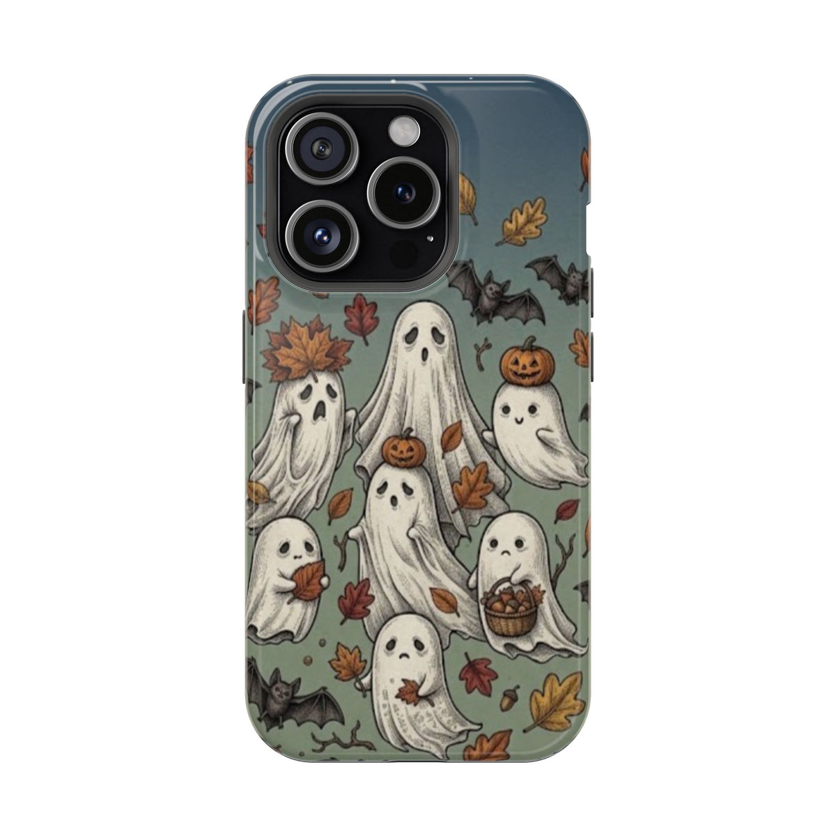 Cute Spooky Ghosts - Impact-Resistant Phone Case