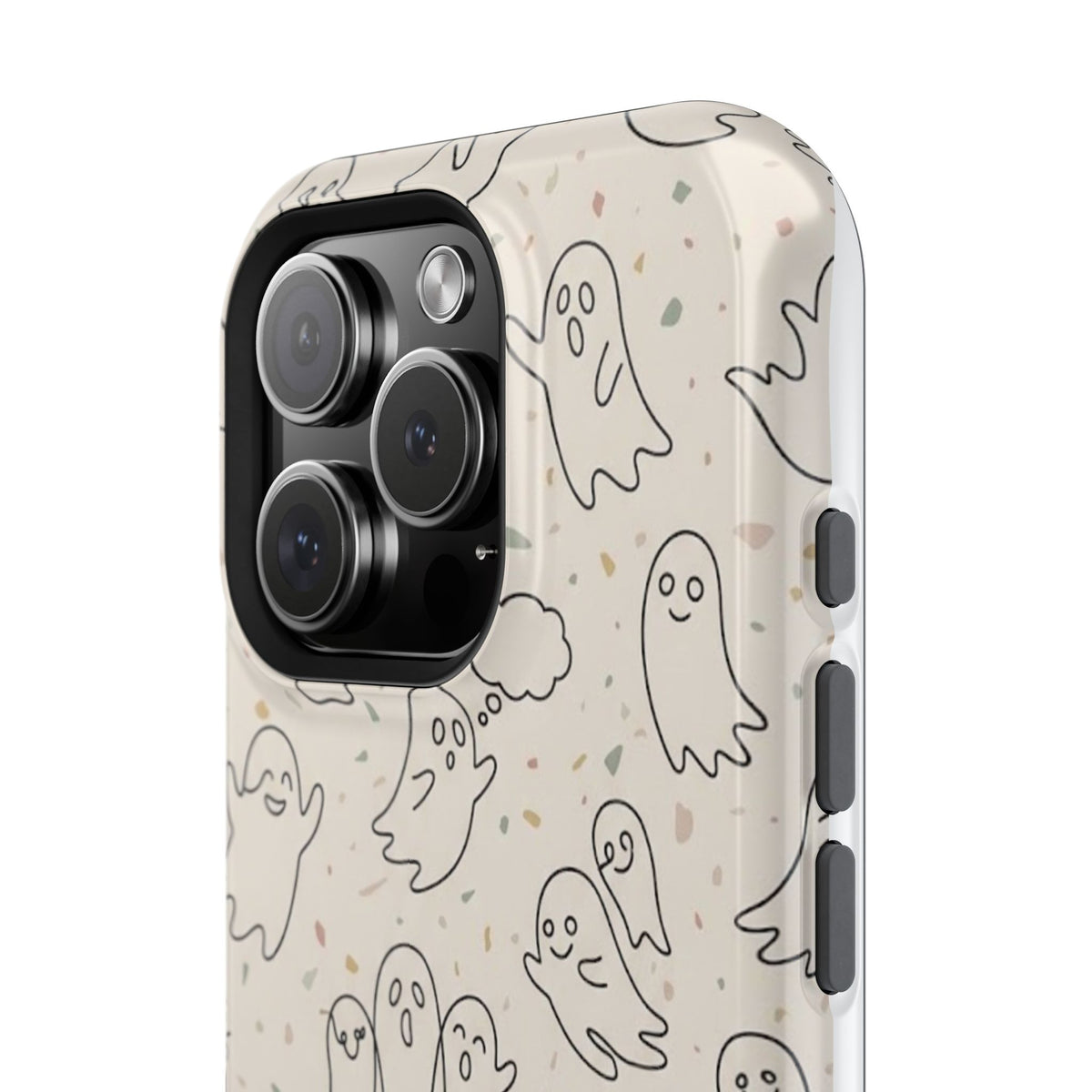 Cute Ghost Pattern - Impact Resistant Phone Case