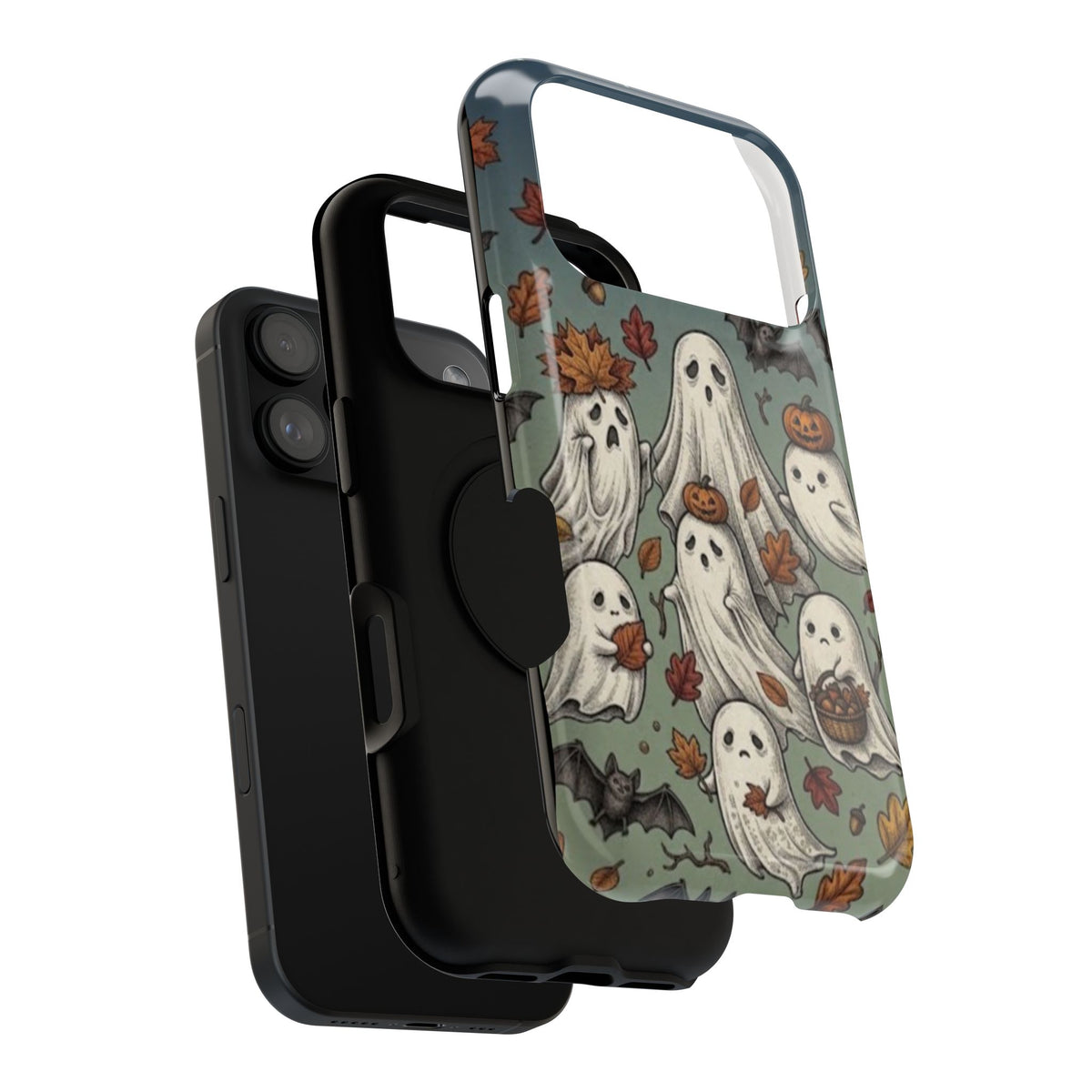 Cute Spooky Ghosts - Impact-Resistant Phone Case