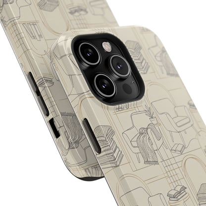 Cozy Reading Nook Phone Case