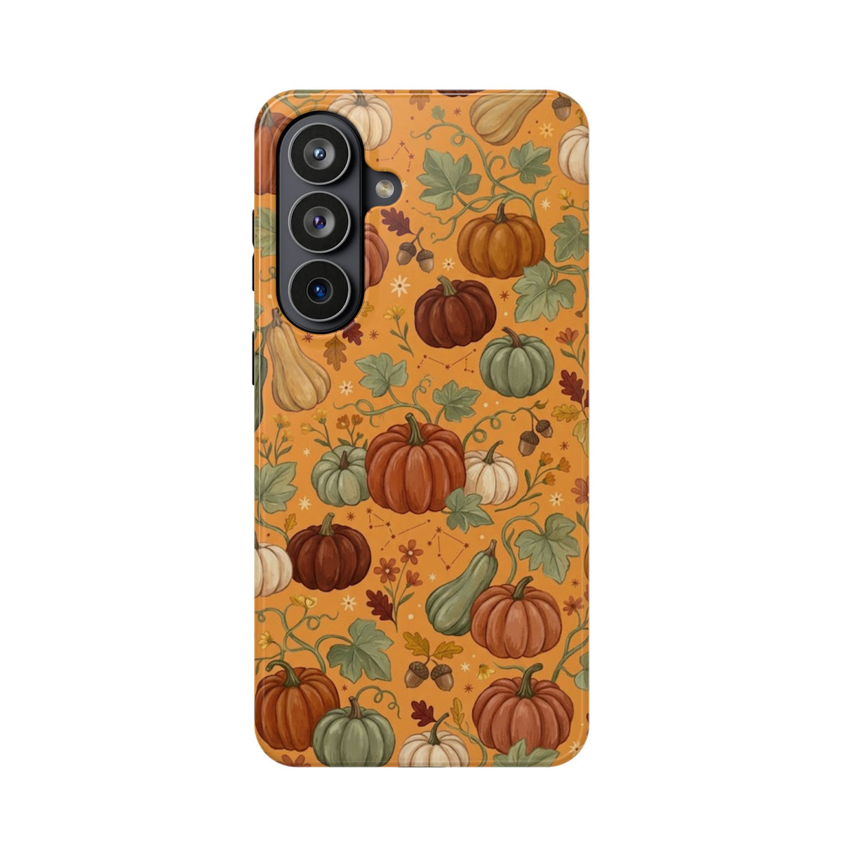 Autumn Pumpkin Pattern - Impact Resistant Phone Case