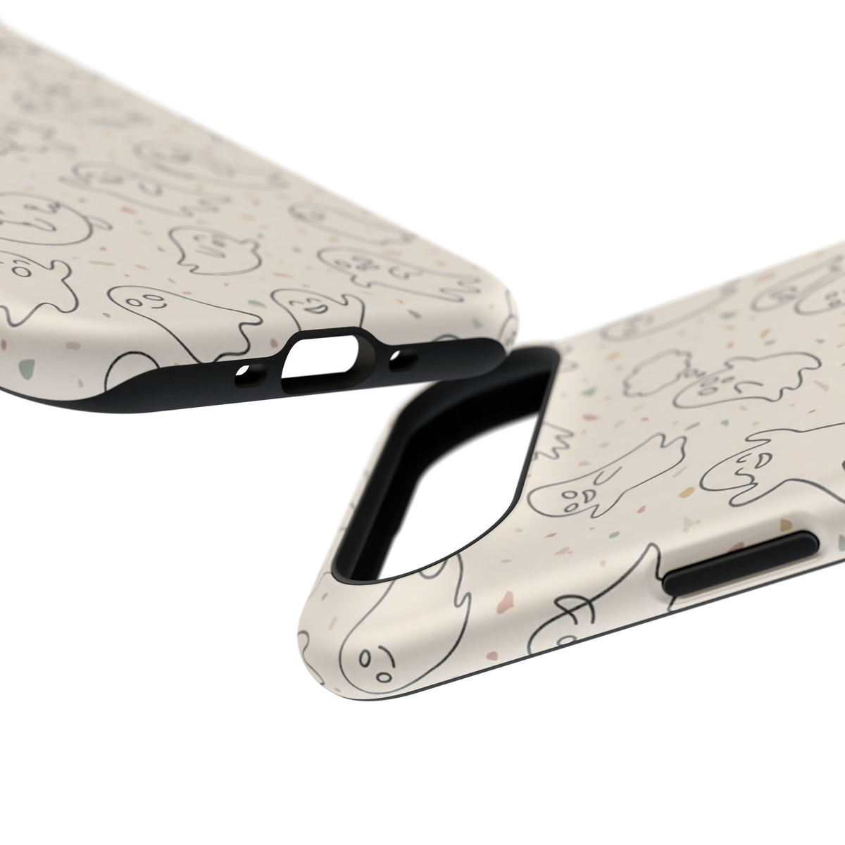 Cute Ghost Pattern - Impact Resistant Phone Case