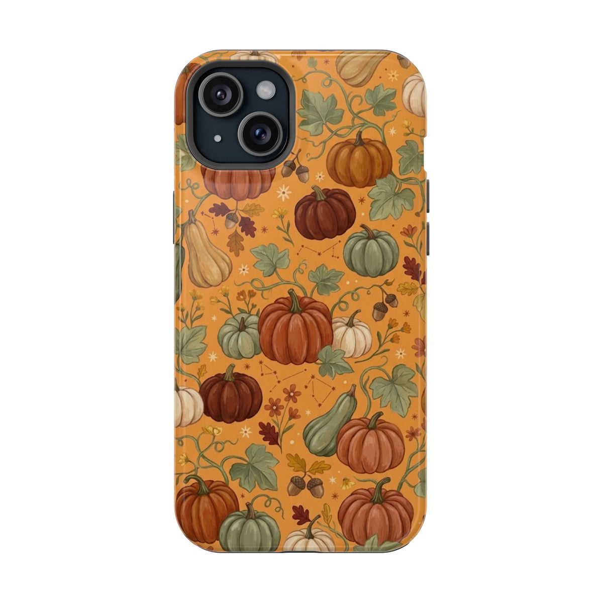 Autumn Pumpkin Pattern - Impact Resistant Phone Case