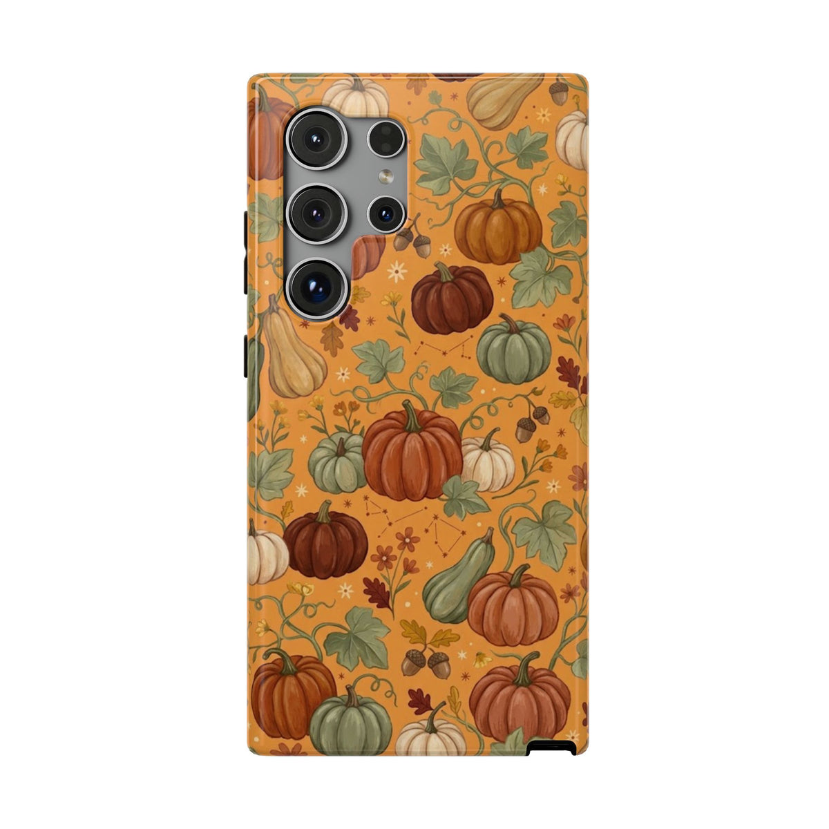 Autumn Pumpkin Pattern - Impact Resistant Phone Case
