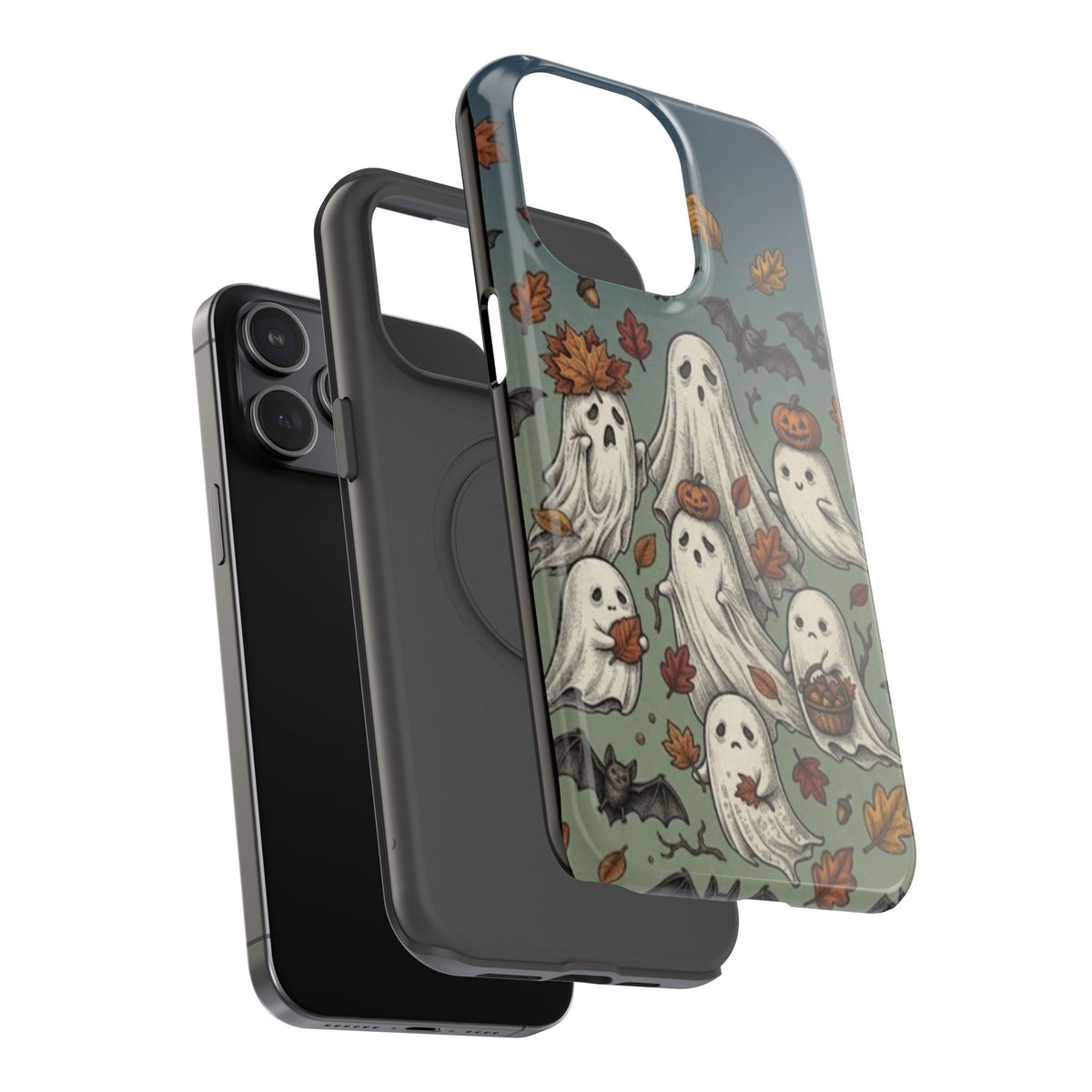 Cute Spooky Ghosts - Impact-Resistant Phone Case