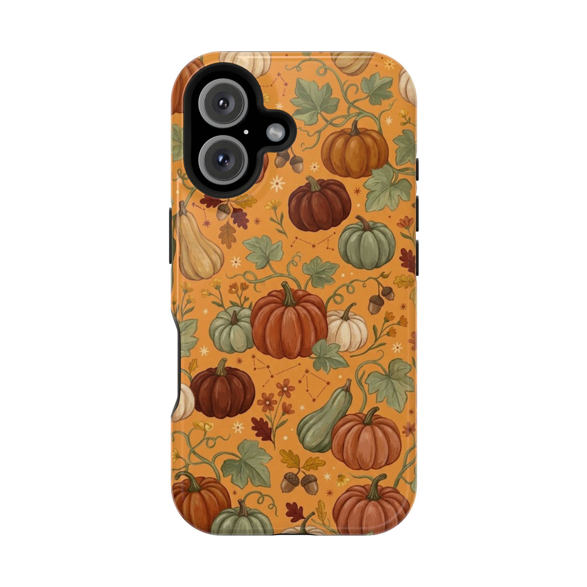 Autumn Pumpkin Pattern - Impact Resistant Phone Case
