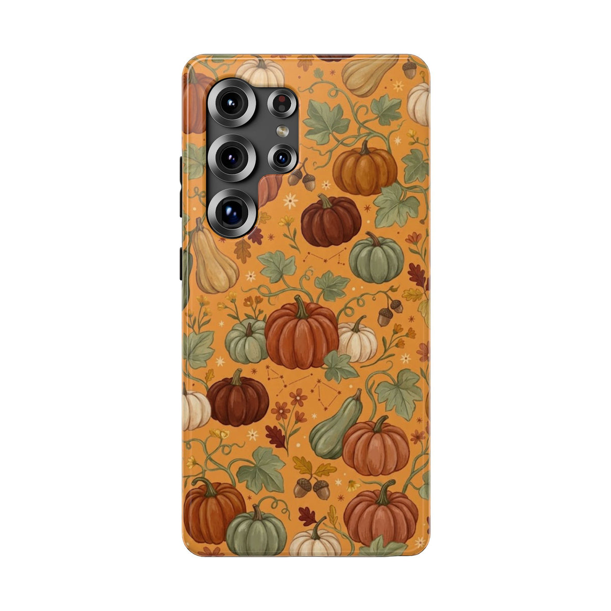Autumn Pumpkin Pattern - Impact Resistant Phone Case