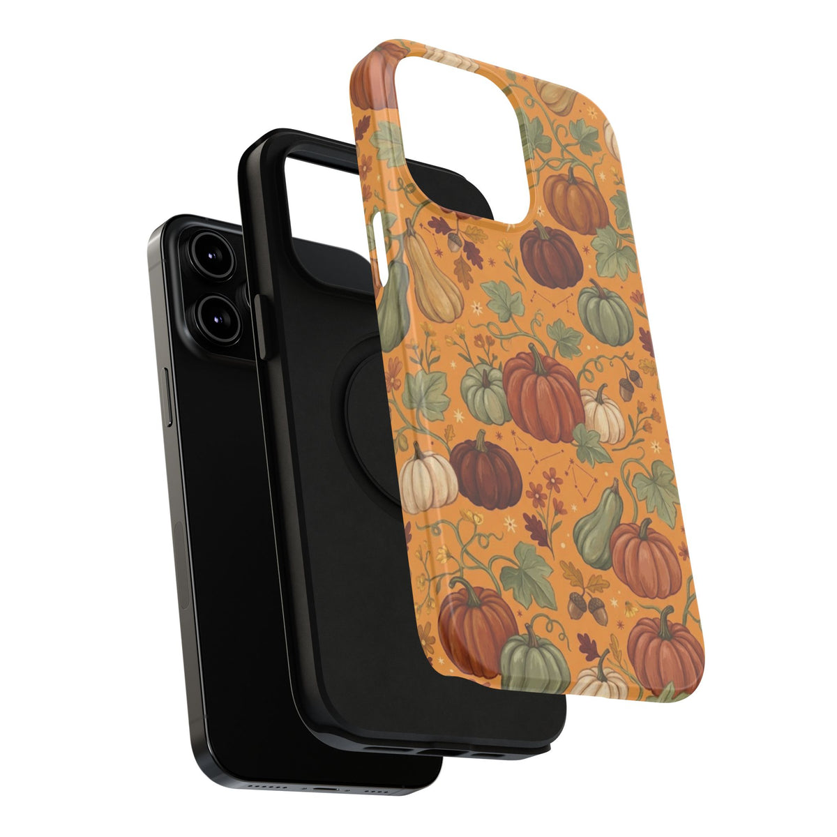 Autumn Pumpkin Pattern - Impact Resistant Phone Case