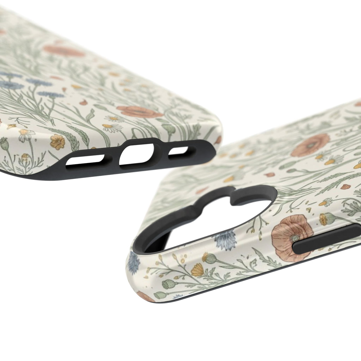 Vintage Wildflower Floral Field - Impact Resistant Phone Case