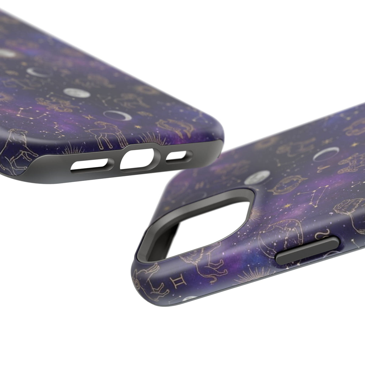 Zodiac Constellation & Moon Phases - Impact-Resistant Phone Case