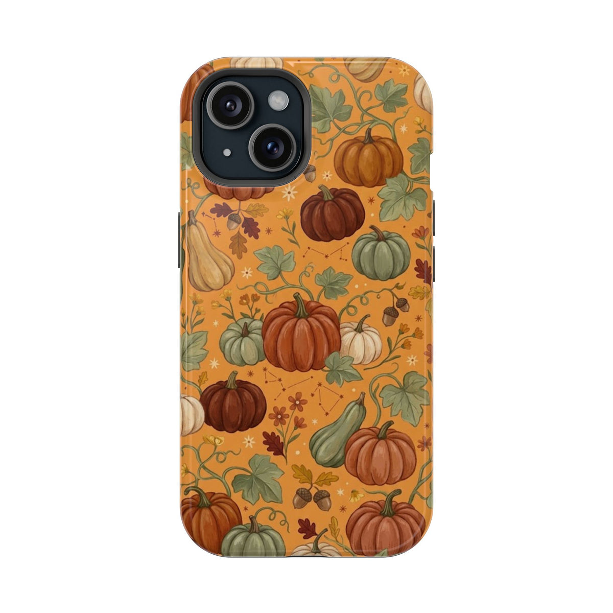 Autumn Pumpkin Pattern - Impact Resistant Phone Case