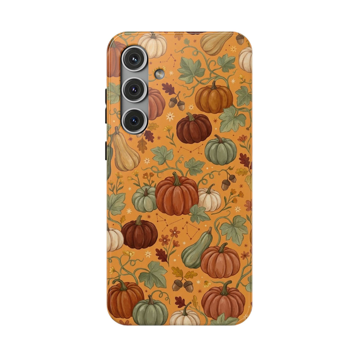 Autumn Pumpkin Pattern - Impact Resistant Phone Case