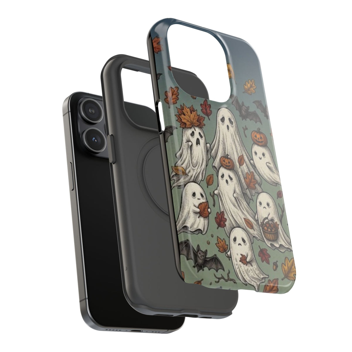 Cute Spooky Ghosts - Impact-Resistant Phone Case