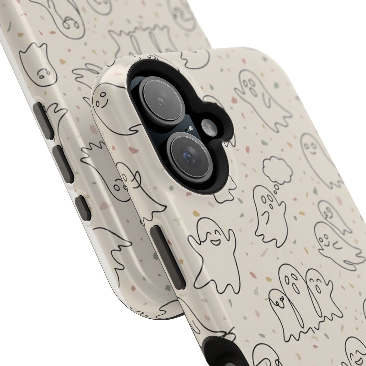 Cute Ghost Pattern - Impact Resistant Phone Case