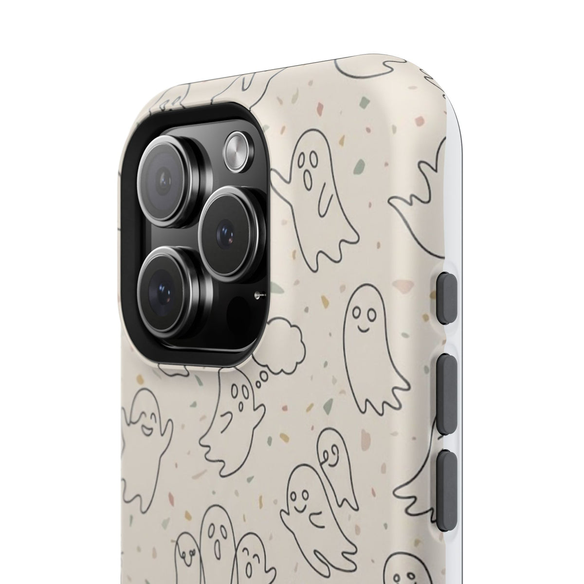 Cute Ghost Pattern - Impact Resistant Phone Case