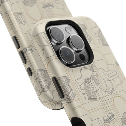 Cozy Reading Nook Phone Case