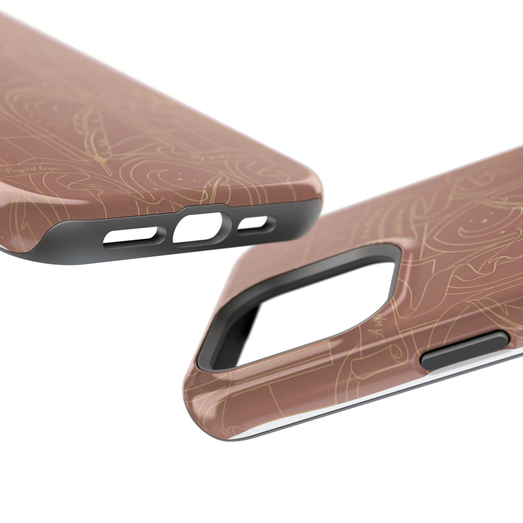 Terracotta Floral Arch Phone Case