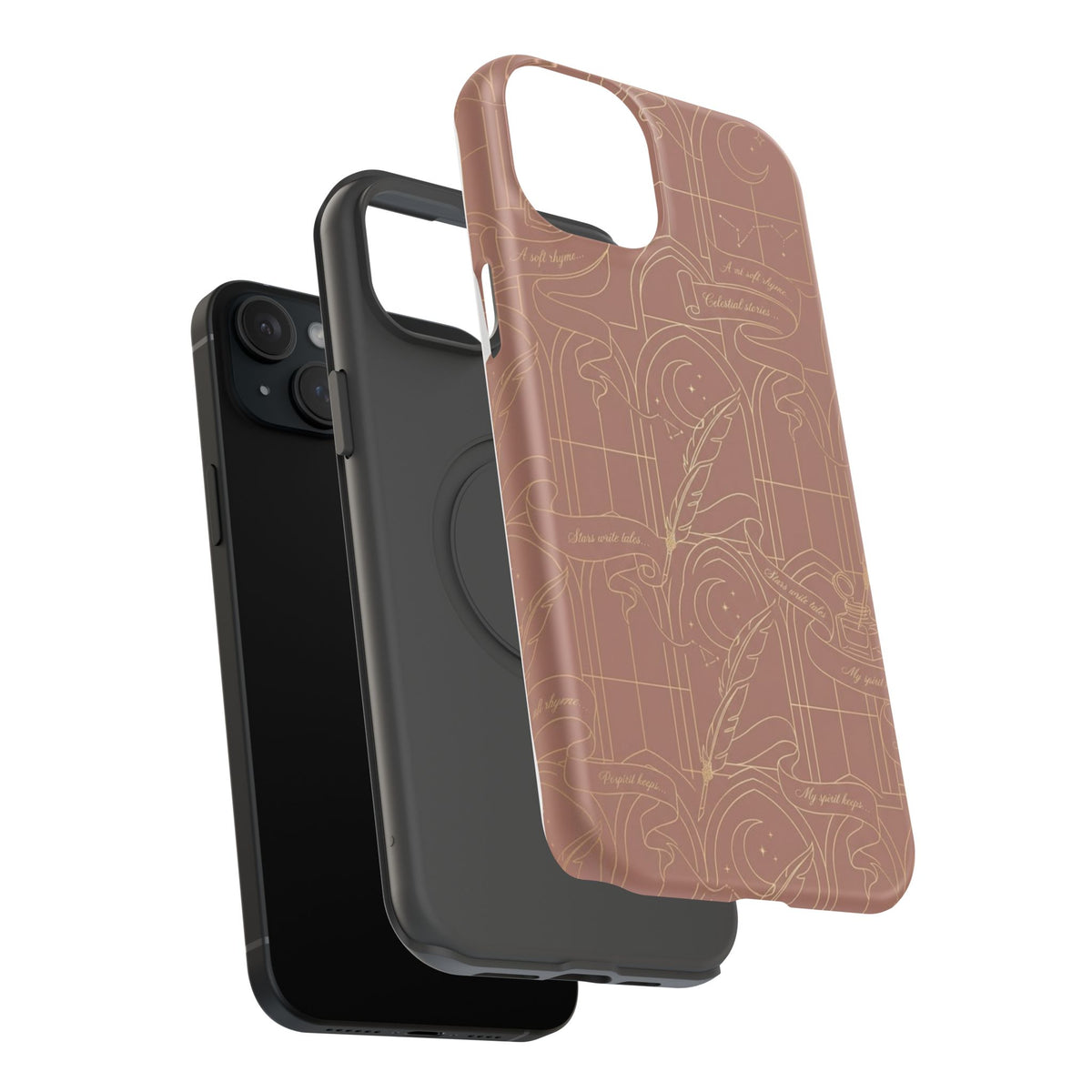 Terracotta Floral Arch Phone Case