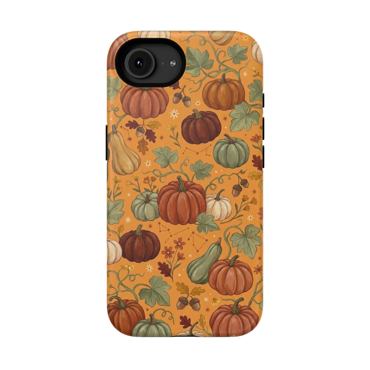 Autumn Pumpkin Pattern - Impact Resistant Phone Case