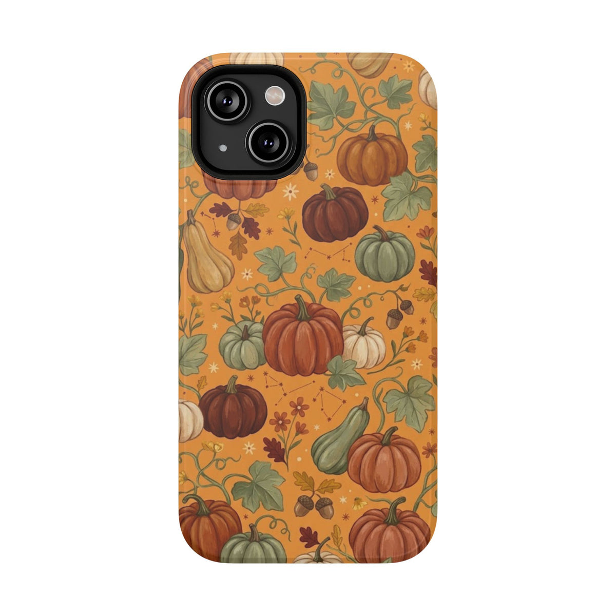 Autumn Pumpkin Pattern - Impact Resistant Phone Case