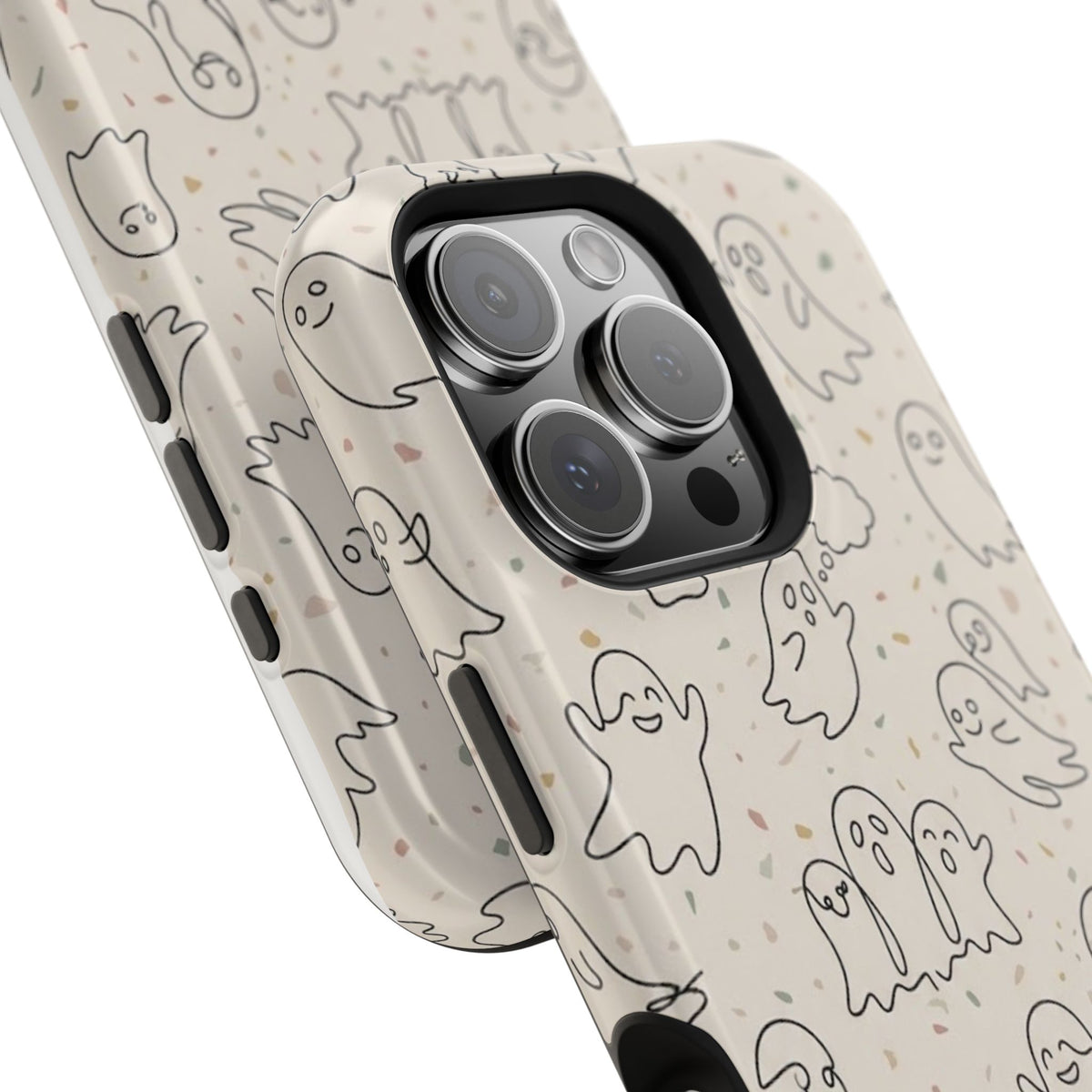 Cute Ghost Pattern - Impact Resistant Phone Case
