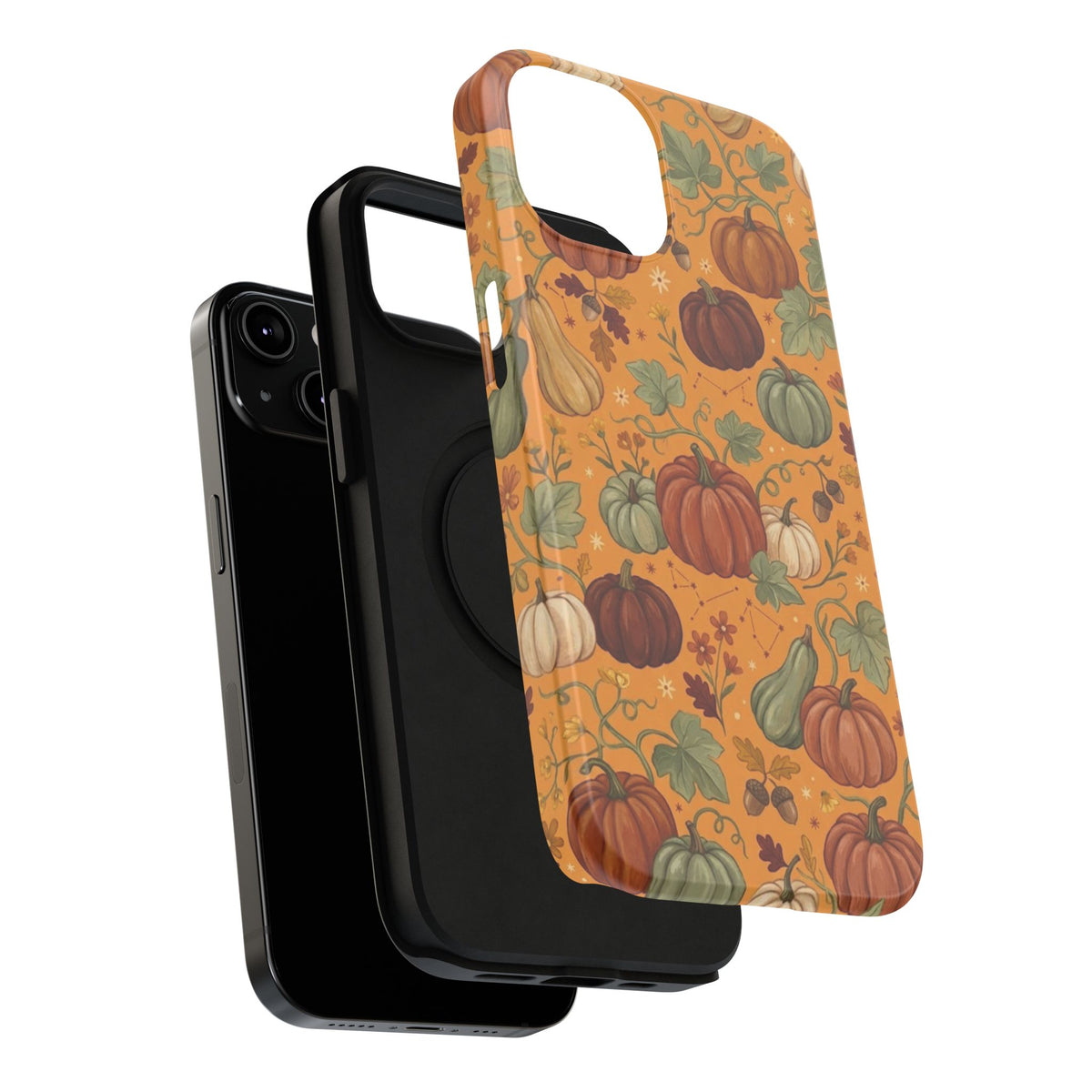 Autumn Pumpkin Pattern - Impact Resistant Phone Case