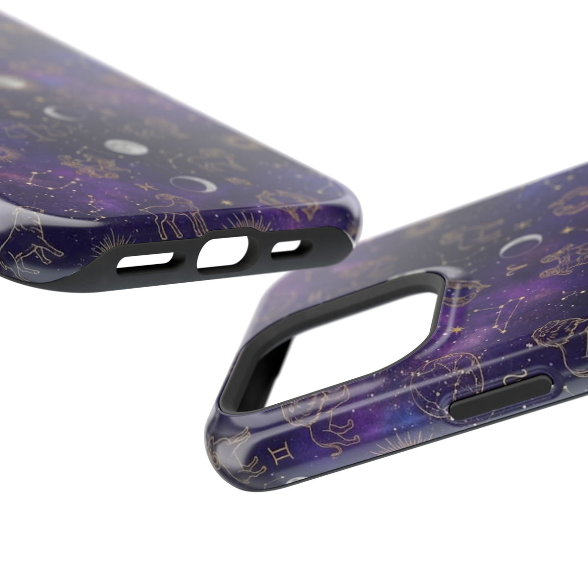 Zodiac Constellation & Moon Phases - Impact-Resistant Phone Case