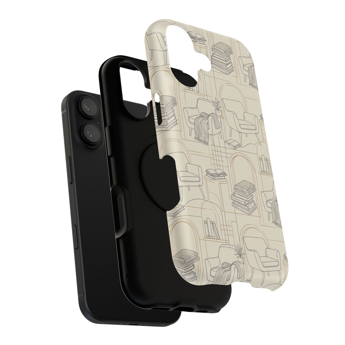 Cozy Reading Nook Phone Case