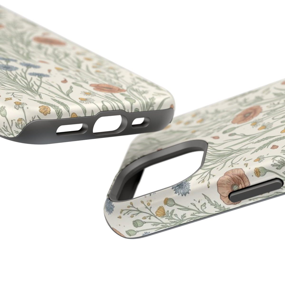 Vintage Wildflower Floral Field - Impact Resistant Phone Case