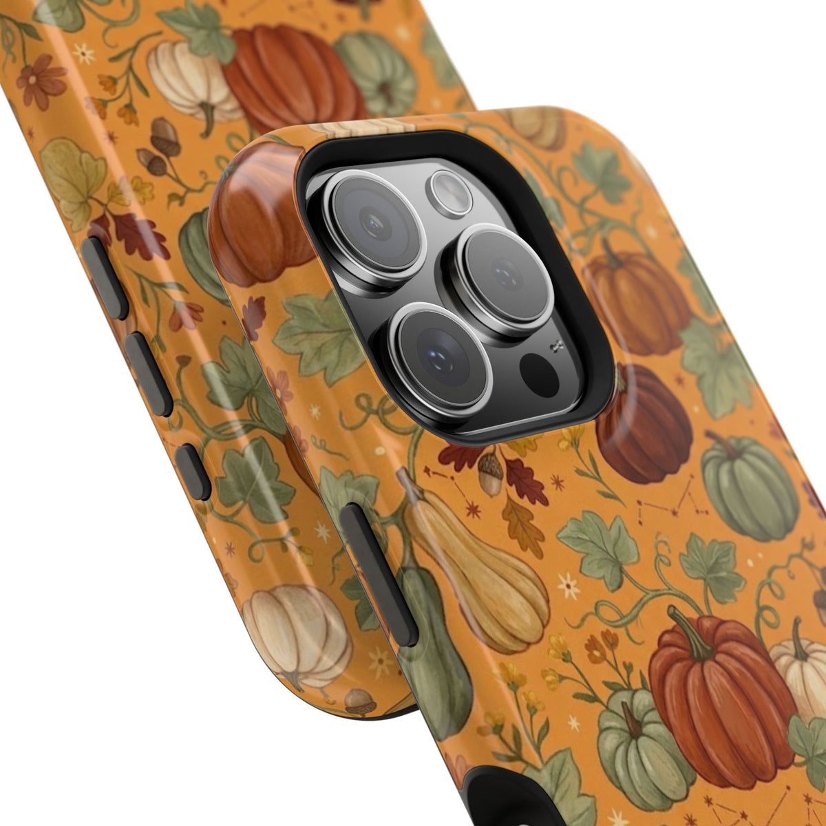 Autumn Pumpkin Pattern - Impact Resistant Phone Case