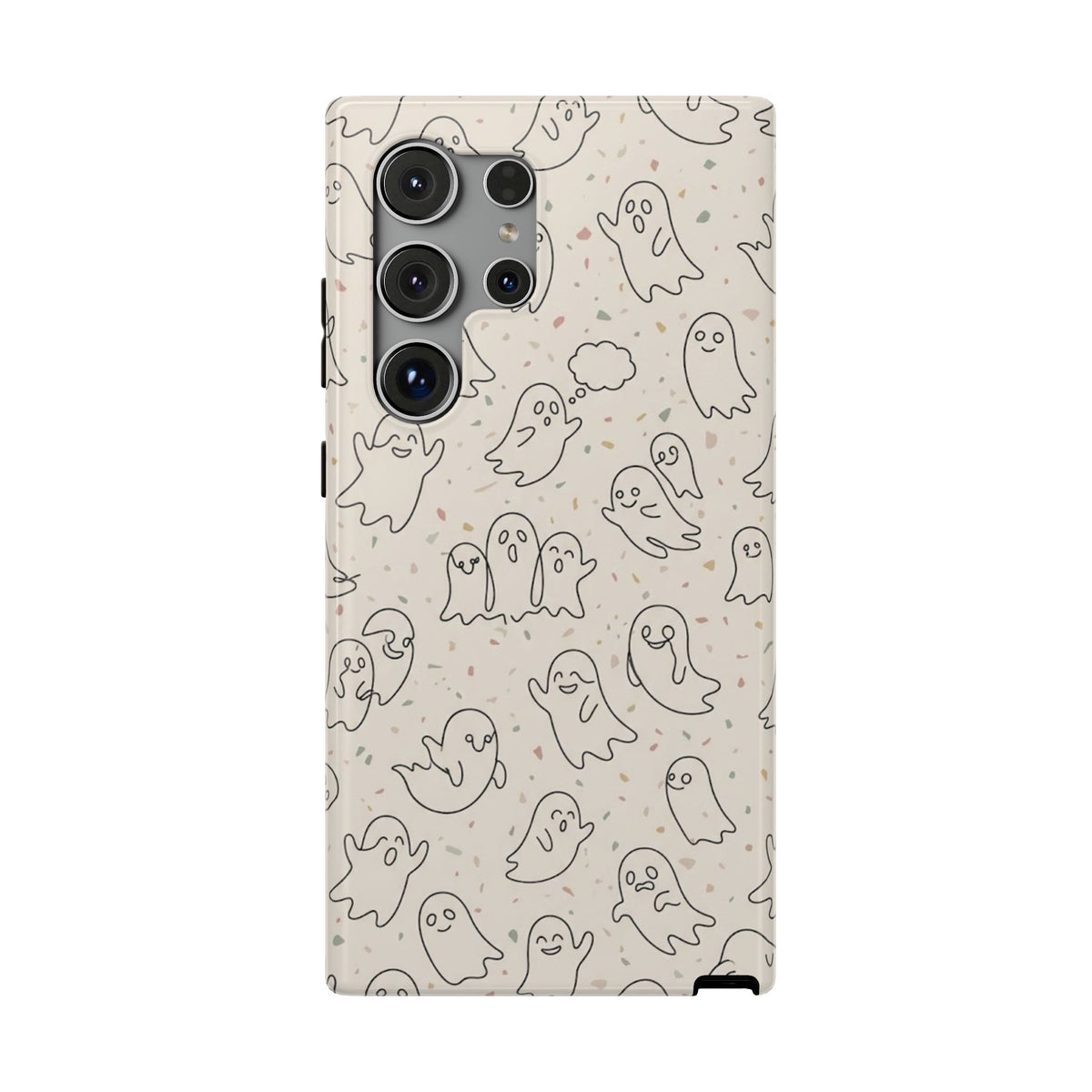 Cute Ghost Pattern - Impact Resistant Phone Case