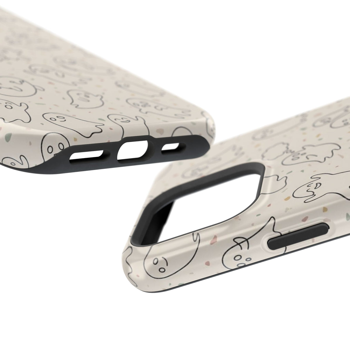 Cute Ghost Pattern - Impact Resistant Phone Case