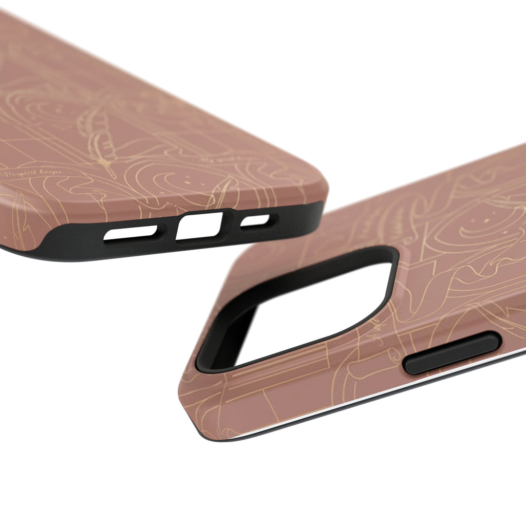 Terracotta Floral Arch Phone Case