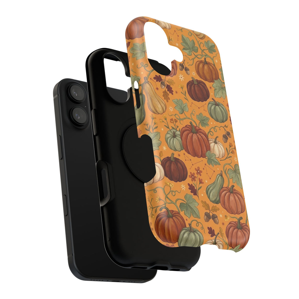 Autumn Pumpkin Pattern - Impact Resistant Phone Case