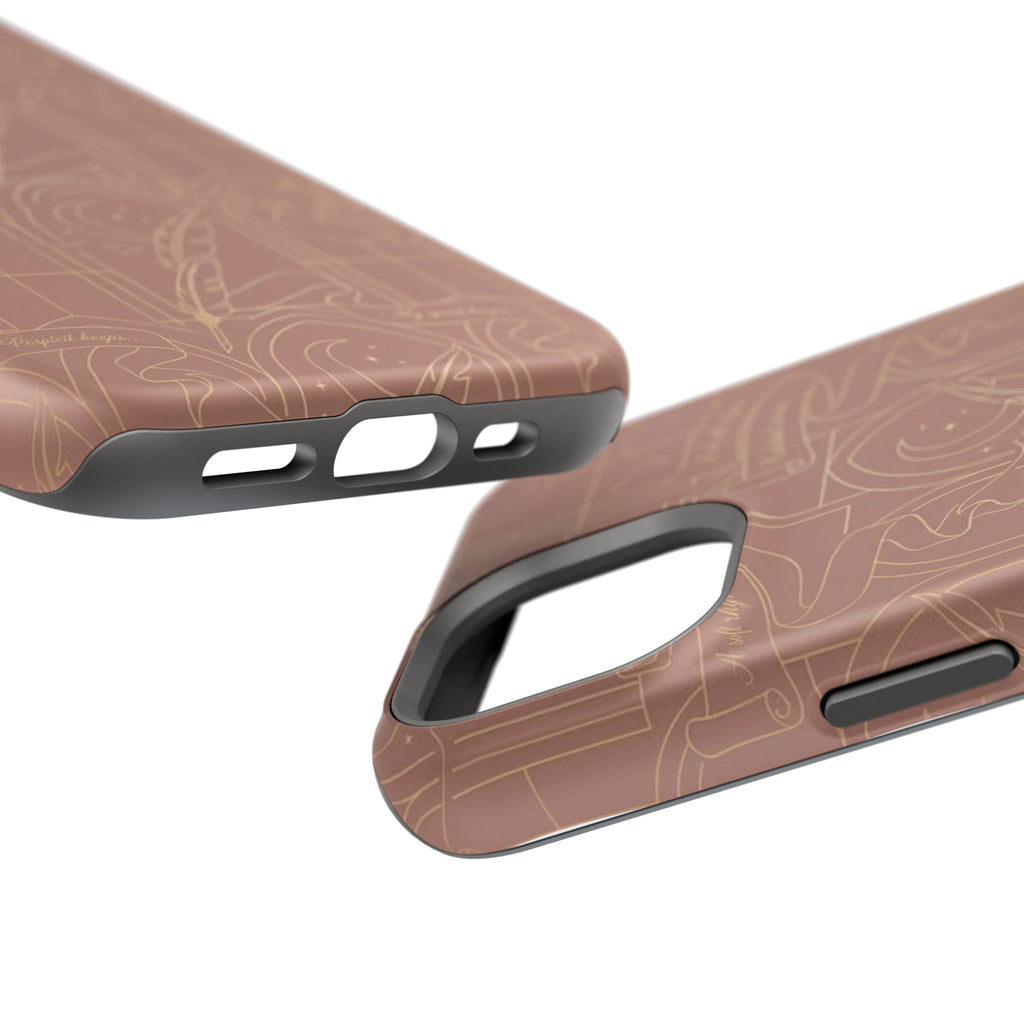Terracotta Floral Arch Phone Case