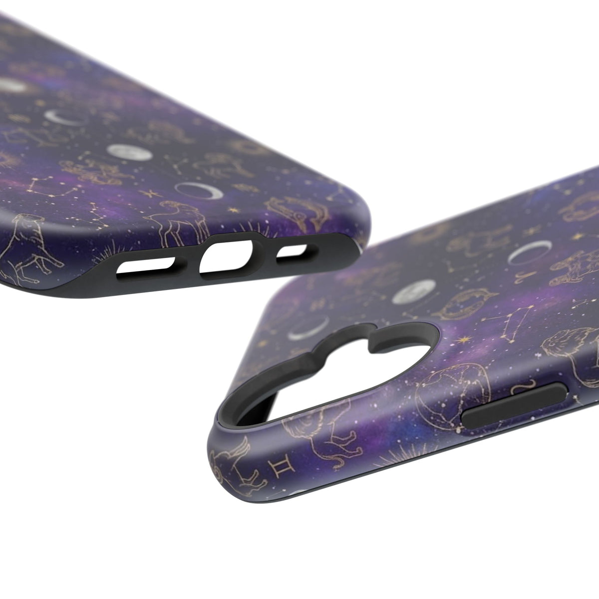 Zodiac Constellation & Moon Phases - Impact-Resistant Phone Case