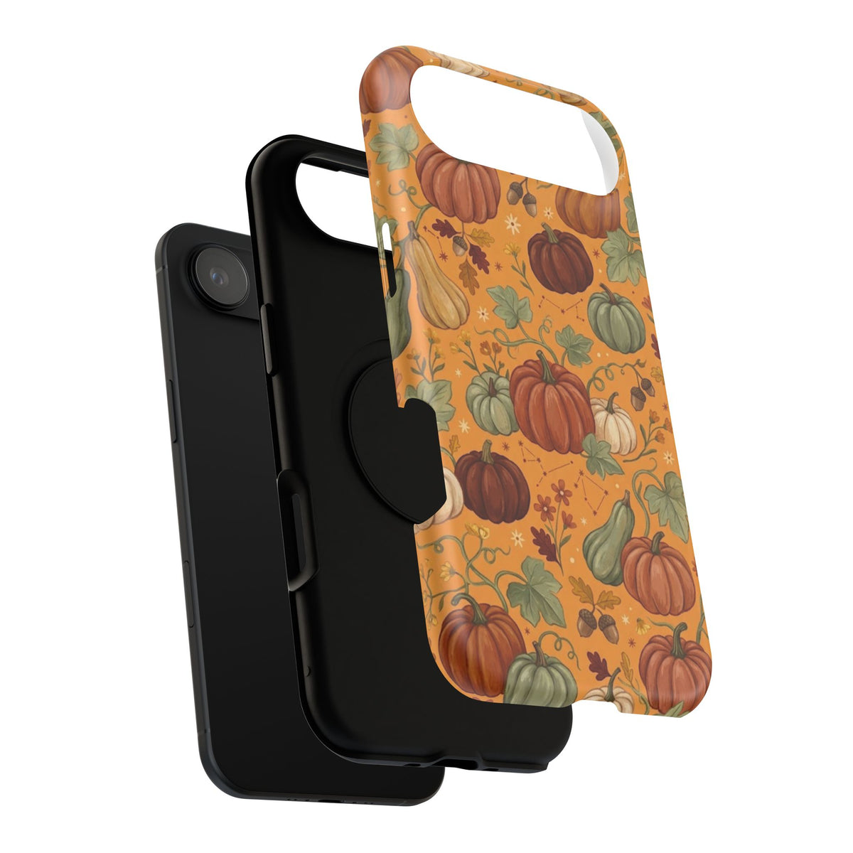 Autumn Pumpkin Pattern - Impact Resistant Phone Case