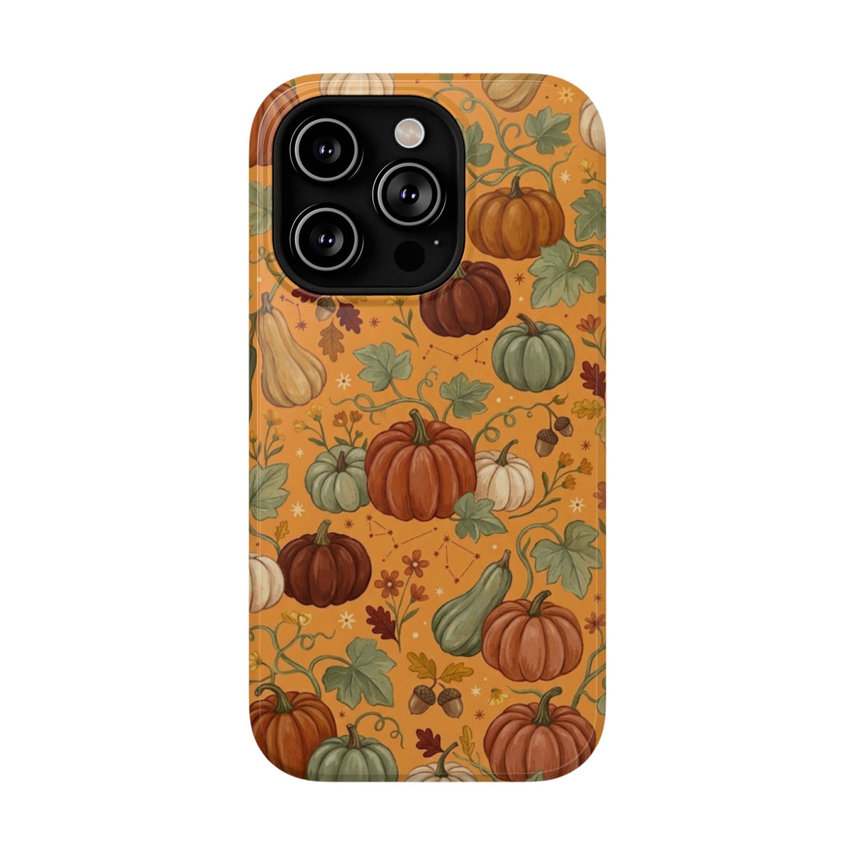 Autumn Pumpkin Pattern - Impact Resistant Phone Case