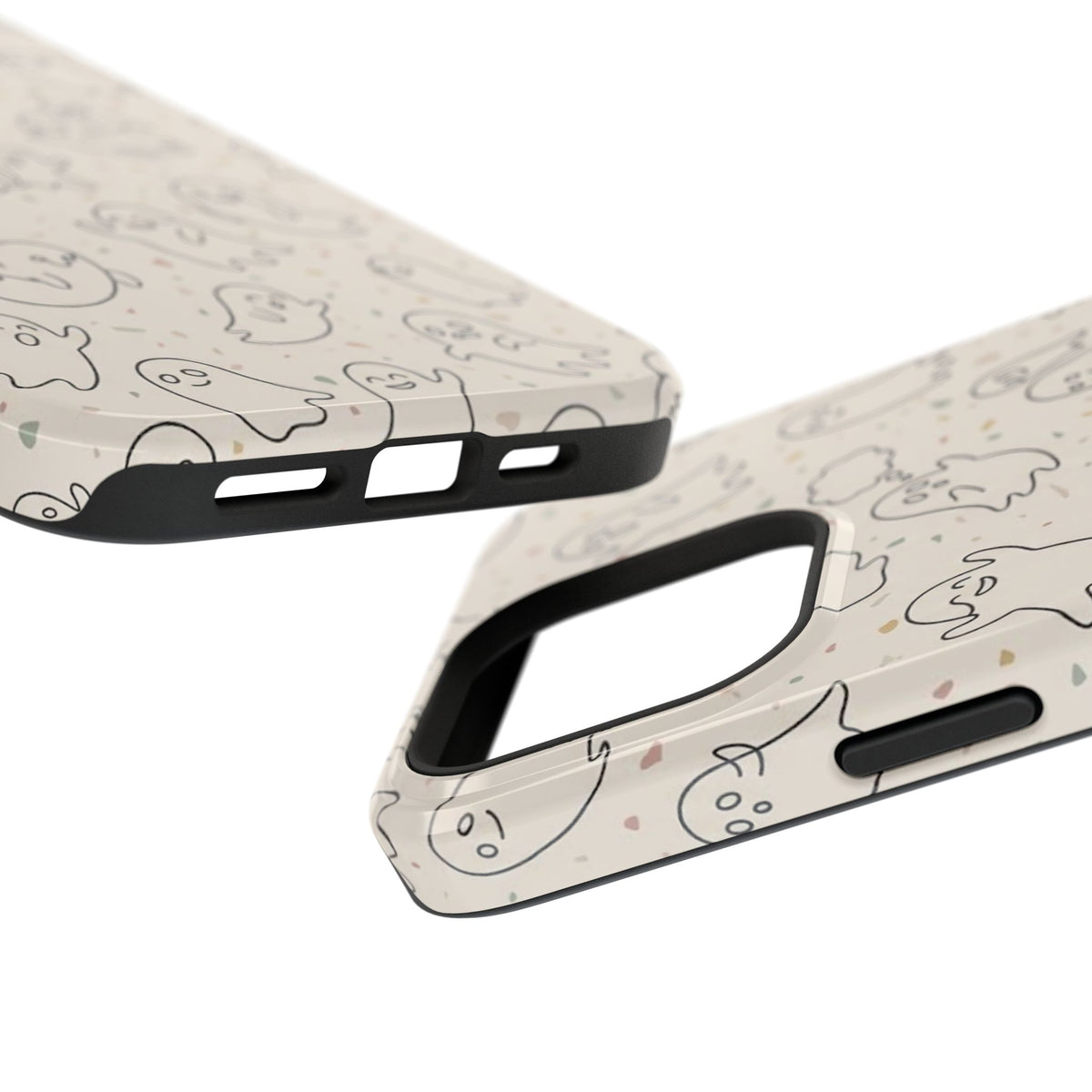 Cute Ghost Pattern - Impact Resistant Phone Case
