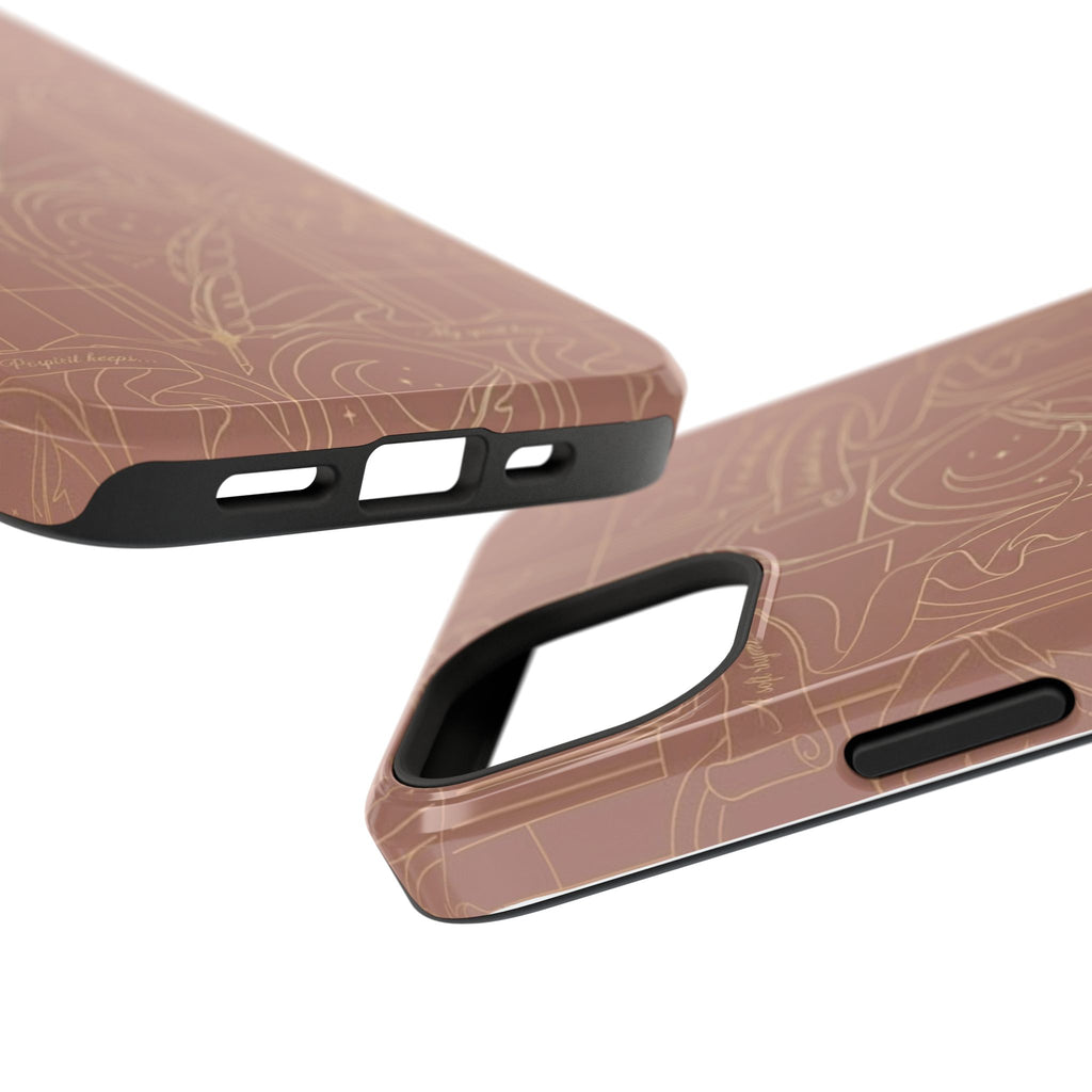 Terracotta Floral Arch Phone Case
