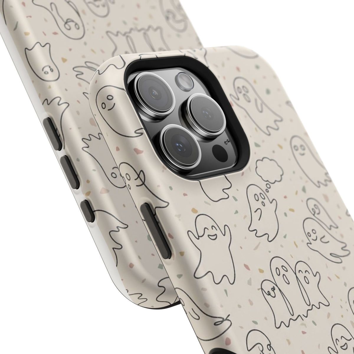 Cute Ghost Pattern - Impact Resistant Phone Case
