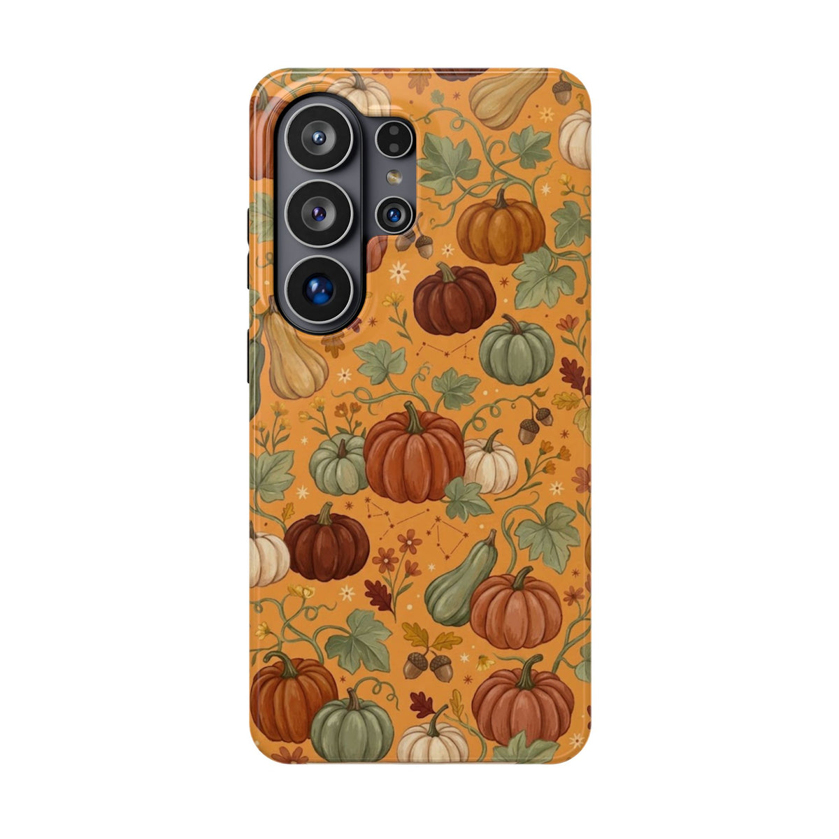 Autumn Pumpkin Pattern - Impact Resistant Phone Case
