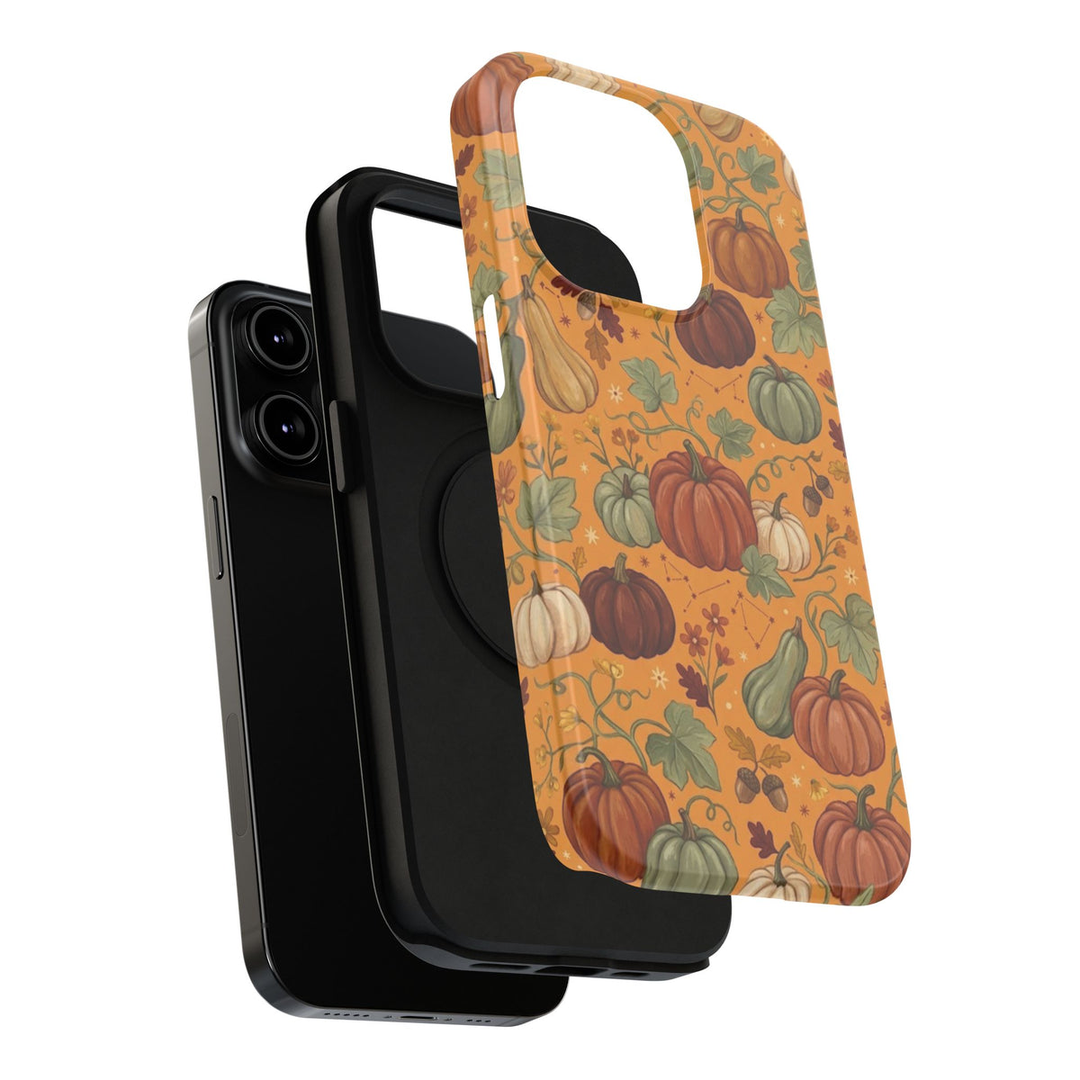 Autumn Pumpkin Pattern - Impact Resistant Phone Case