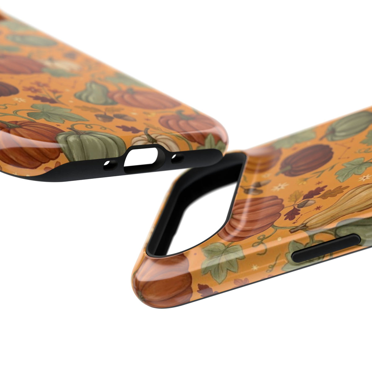 Autumn Pumpkin Pattern - Impact Resistant Phone Case