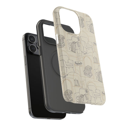 Cozy Reading Nook Phone Case