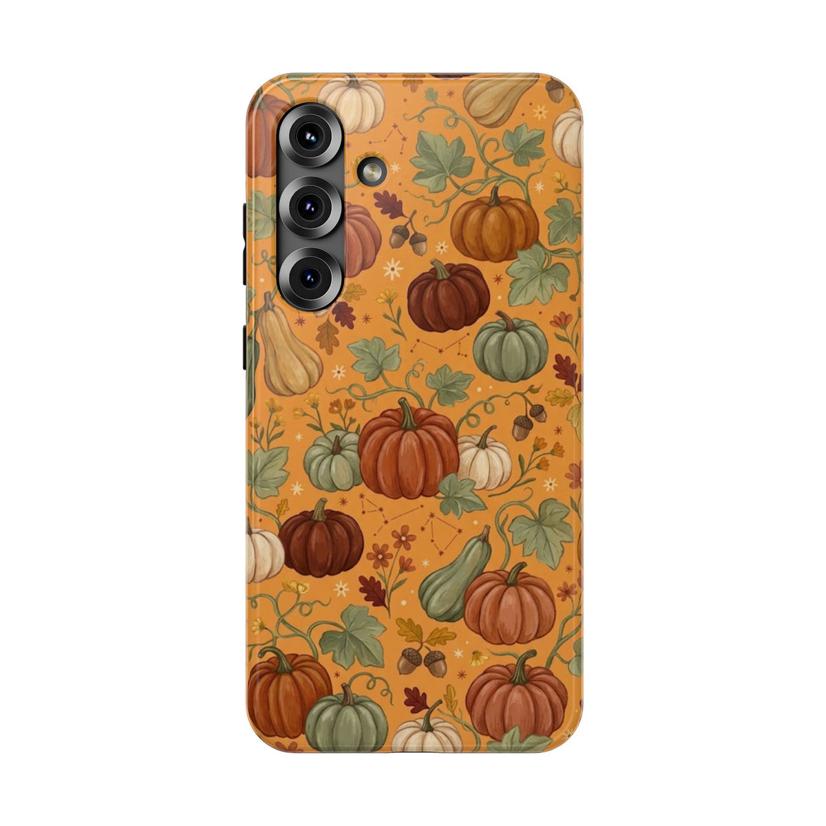 Autumn Pumpkin Pattern - Impact Resistant Phone Case